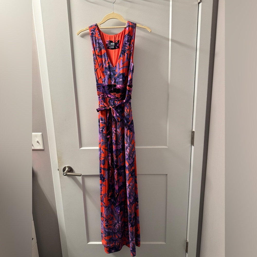Maeve by Anthropologie Vibrant Sleeveless Maxi Dress